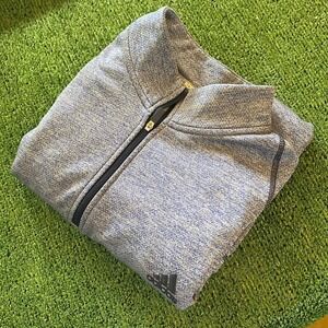 Adidas Men's Performance 1/4 Zip Blue Size XL